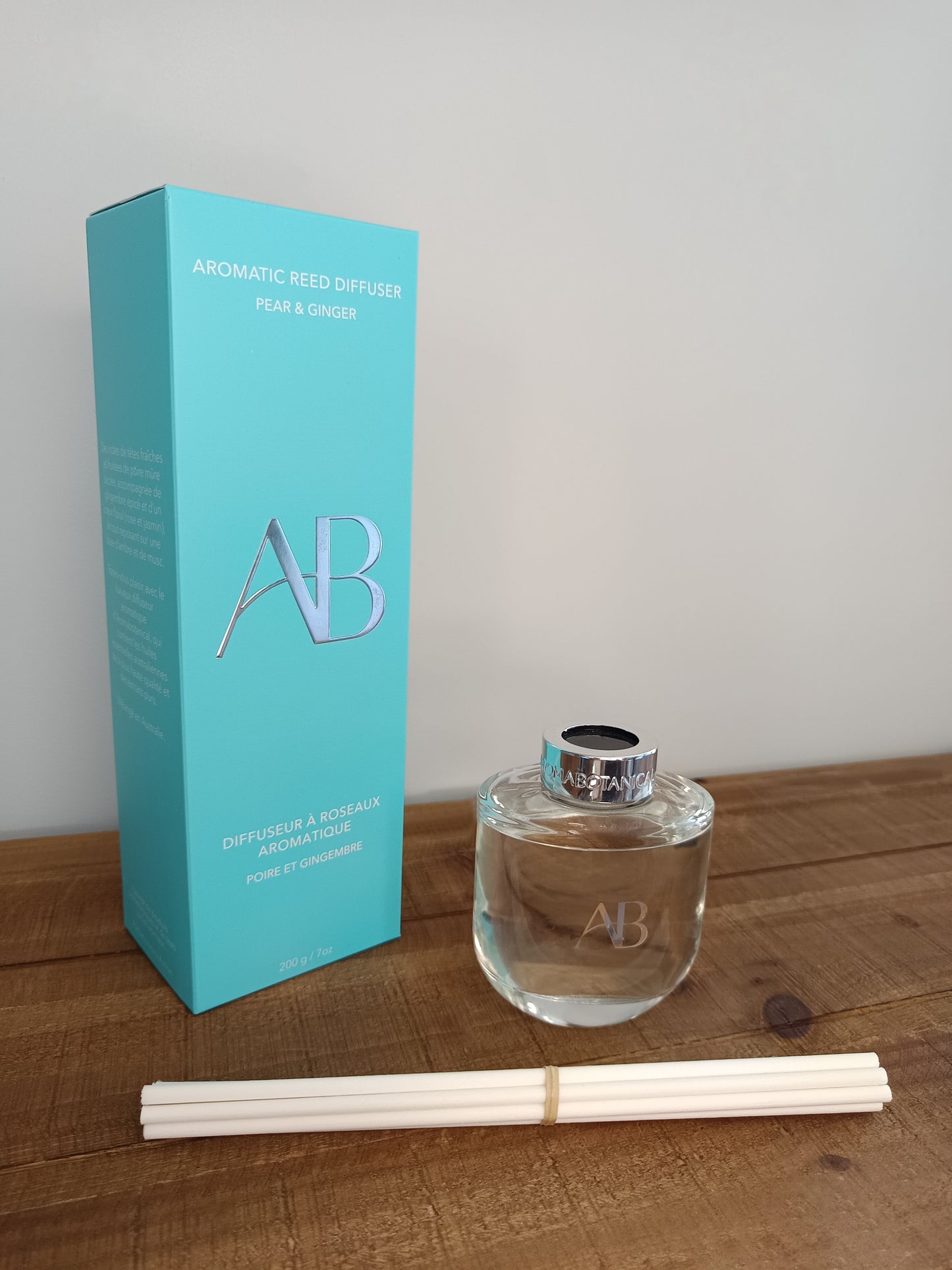 Diffuseur de roseaux Poire Gingembre