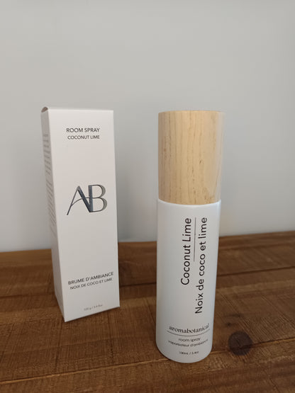 Spray d'ambiance Noix de coco et Citron vert