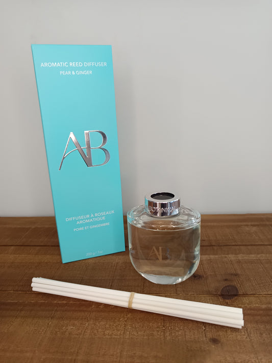 Diffuseur de roseaux Poire Gingembre
