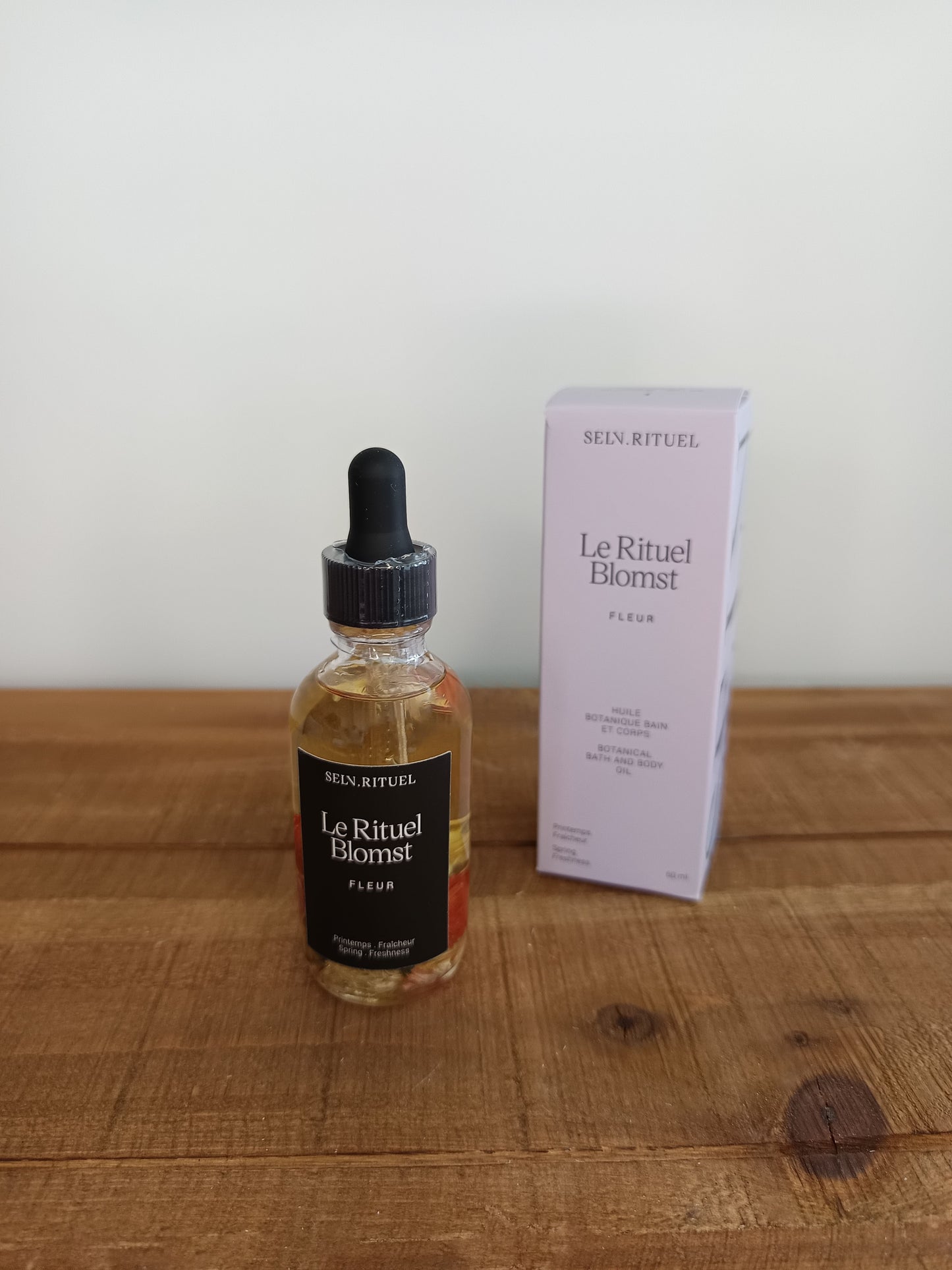 Huile Blomst Bain et Corps