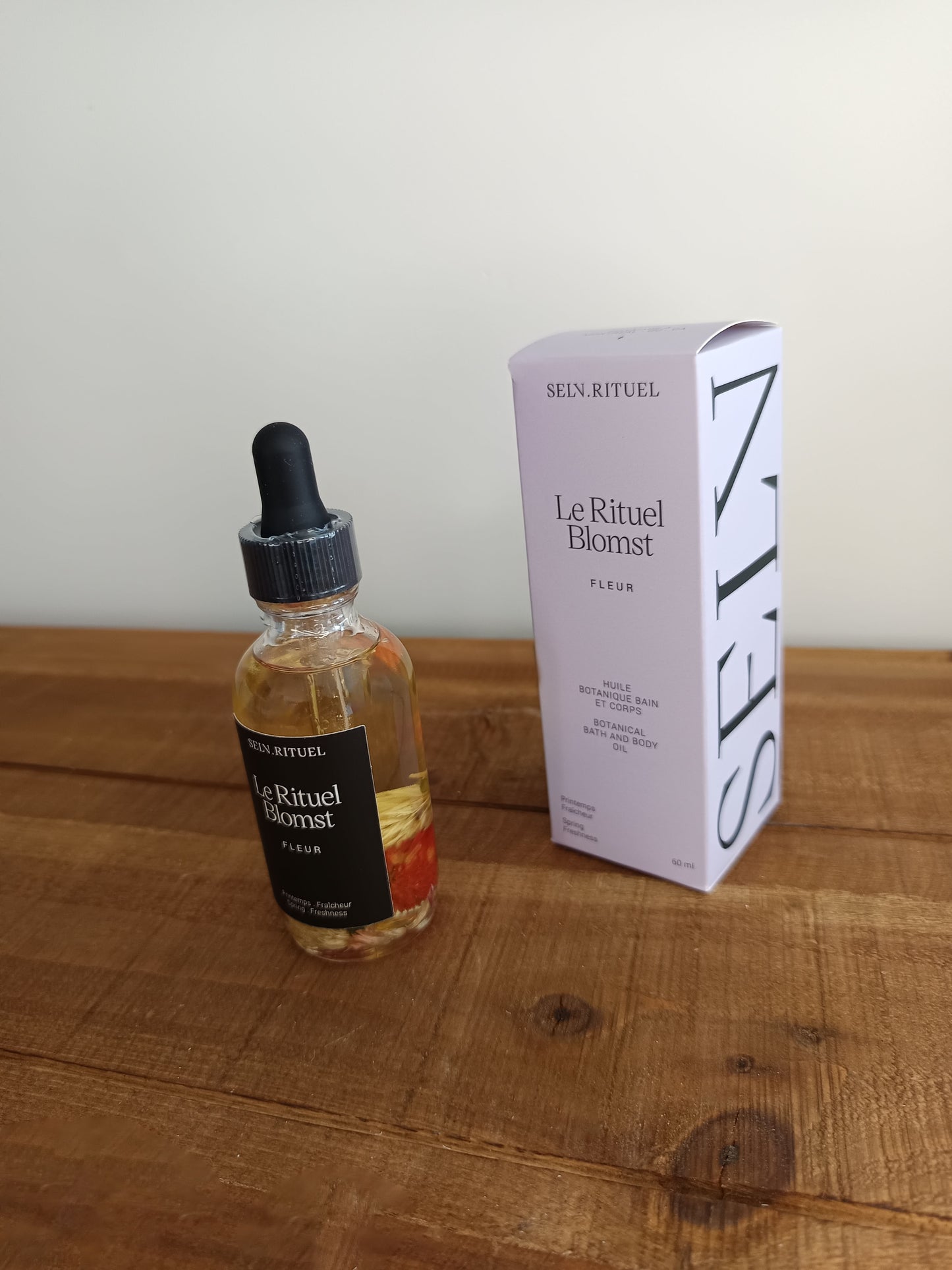 Huile Blomst Bain et Corps