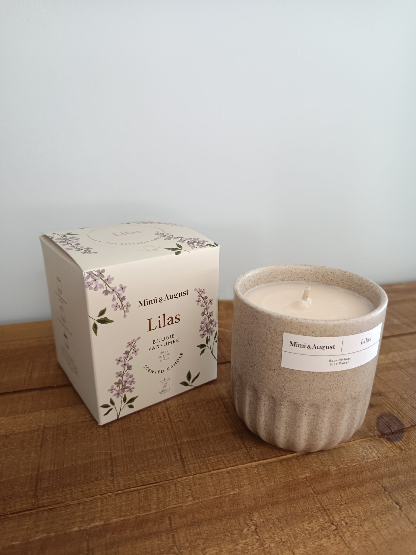 Bougie Lilas