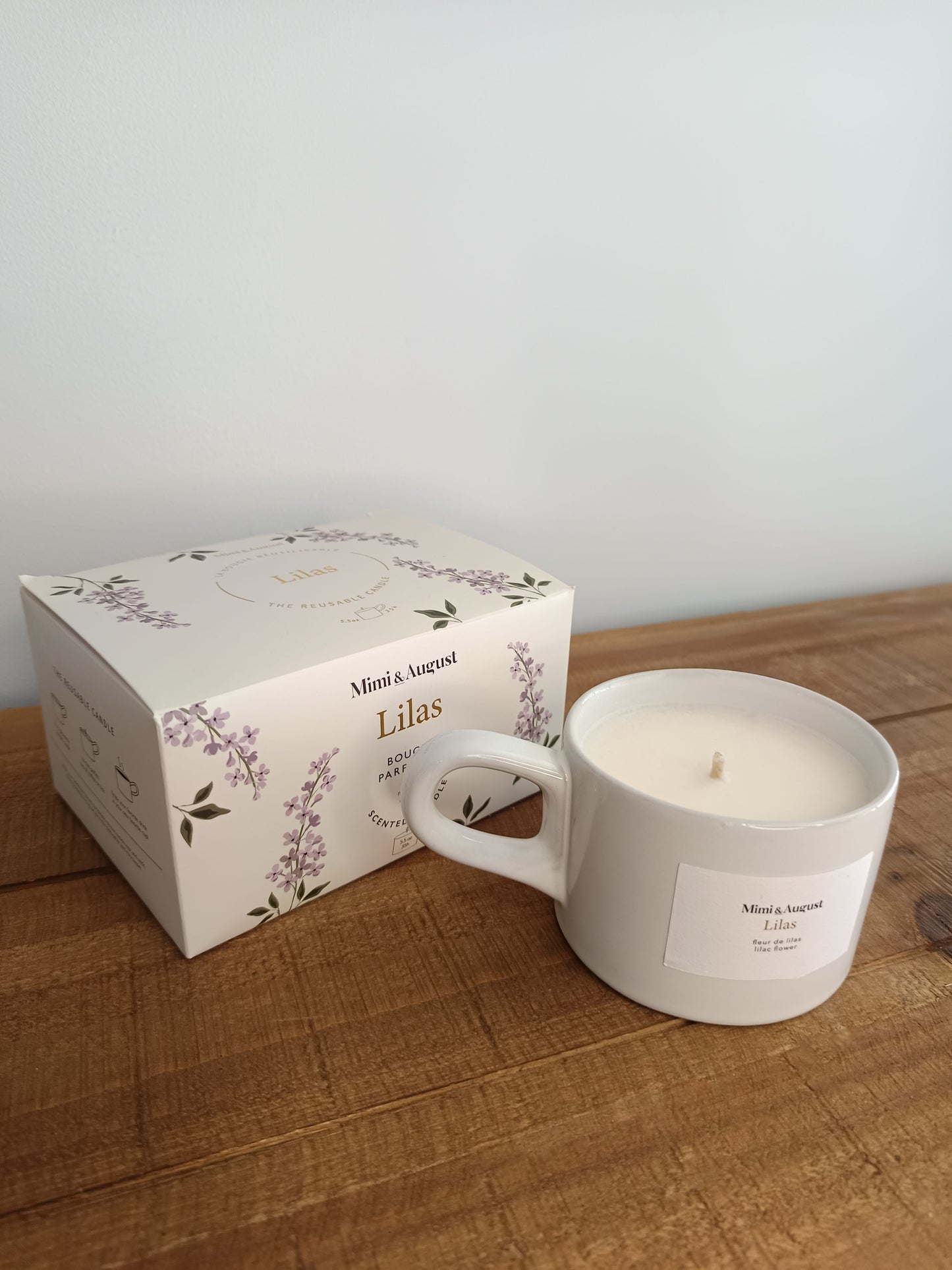 Bougie Lilas