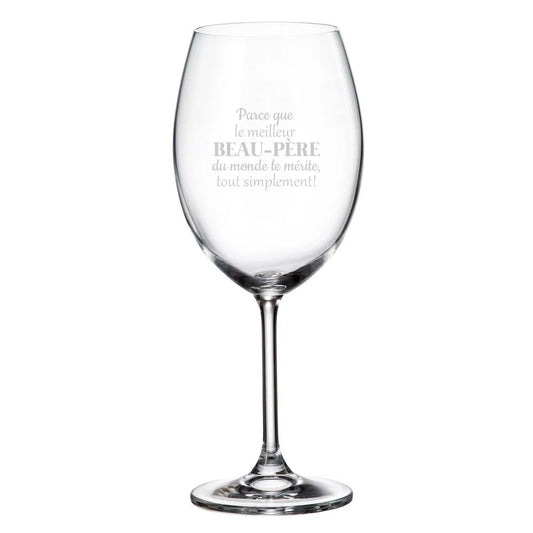 Verre Gravé : Beau-père