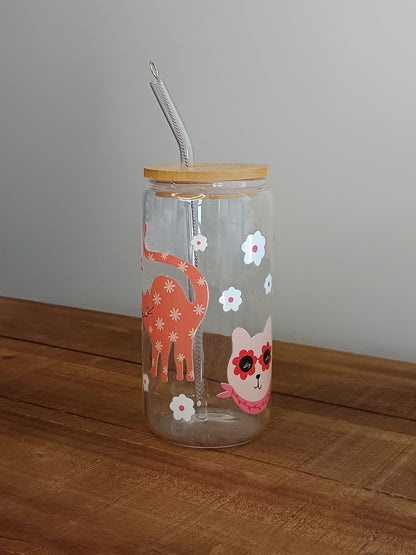 Verre chats